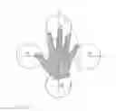 Fig. 01 - Method for evaluating position and motion using time of flight detectors
