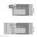 Fig. 28 - Dynamic random access memory cell employing trenches located between lengthwise edges of semiconductor fins