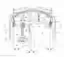 Fig. 01 - Front vehicle-body structure of vehicle