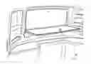 Fig. 01 - Hinge assembly with continuous seal for a tiltable window of a vehicle cabin
