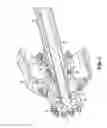 Fig. 03 - METHOD OF CONNECTING NON-SYMMETRICAL INSIDE DIAMETER VEHICLE SPINDLE TO STATIONARY HOUSING AND AXLE ASSEMBLY