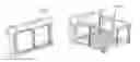 Fig. 01 - Folding Appliance Pedestal