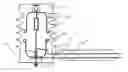 Fig. 01 - Voltage measurement device with an insulating body