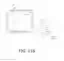 Fig. 136 - Light-based touch surface with curved borders