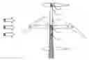 Fig. 01 - Rotary machine comprising a rotor placed in a fluid and equipped with orientable blades