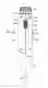 Fig. 06 - Oral irrigator with slide pause switch