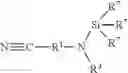Fig. 22 - Polymers functionalized with nitrile compounds containing a protected amino group