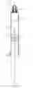 Fig. 01 - Disposable syringe and push rod for the same