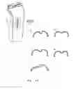 Fig. 43 - Bottle, retaining device and associated elements for carrying containers and other items