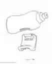 Fig. 68 - Bottle, retaining device and associated elements for carrying containers and other items