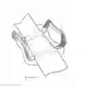 Fig. 71 - Bottle, retaining device and associated elements for carrying containers and other items