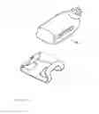 Fig. 80 - Bottle, retaining device and associated elements for carrying containers and other items