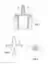 Fig. 02 - Bottle for packaging liquid that is to be dispensed drop by drop, with antibacterial protection