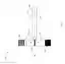 Fig. 08 - Flood coolant to through spindle coolant conversion