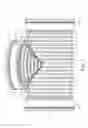Fig. 02 - Method of rotational molding rib profile for large diameter pipe fittings