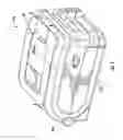 Fig. 02 - Printer with printhead assembly, clutch assembly, and printer ribbon transport assembly
