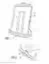 Fig. 02 - Height adjustable holder for mobile device