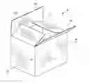 Fig. 01 - Machine for positioning the flaps of a box