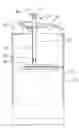 Fig. 01 - Garbage can lid having garbage compressing mechanism and garbage can including the same