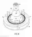 Fig. 03 - Loader device and an installation for densifying stackable frustoconical porous preforms