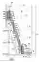 Fig. 22 - Loader device and an installation for densifying stackable frustoconical porous preforms