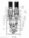 Fig. 47 - Annular venturi burner for stirling engine
