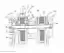 Fig. 01 - Fastening arrangement, portable working tool and method of fastening a first housing section to a second housing section