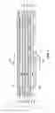Fig. 07 - Swept outlet noise reducing element