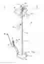 Fig. 02 - Stand alone multi spotlight electric floor lamp