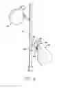 Fig. 05 - Stand alone multi spotlight electric floor lamp