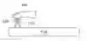 Fig. 01 - User interface for white goods and associated multi-channel proximity sensors