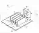 Fig. 01 - HEAT SINK WITH AIR PATHWAYS THROUGH THE BASE