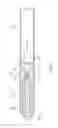 Fig. 08 - Micro touch pen structure having a pen core unit with a stop portion
