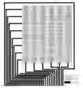 Fig. 01 - ELECTRODE PLATE OF CAPACITIVE TOUCH PANEL, TOUCH PANEL AND TOUCH CONTROL DISPLAY APPARATUS