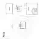 Fig. 58 - Determining node location using a lower level node association in a wireless node network