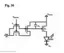 Fig. 25 - PIXEL DRIVER CIRCUIT AND PIXEL CIRCUIT HAVING CONTROL CIRCUIT COUPLED TO SUPPLY VOLTAGE