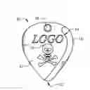 Fig. 01 - Metal-edged plectrum and method of manufacture thereof