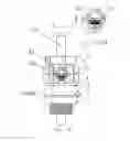 Fig. 15 - Cable gland with pressure indicator