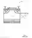 Fig. 02 - Gate-controlled p-i-n switch with a charge trapping material in the gate dielectric and a self-depleted channel