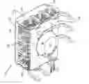 Fig. 01 - Cooling device for cooling a switchgear cabinet