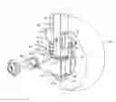 Fig. 01 - Castering wheel locking for implement lift system