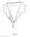 Fig. 07 - SHIRT WITH INTERIOR POCKET AT NECK PLACKET