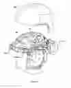 Fig. 07 - Helmet system with a wearable chassis