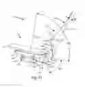 Fig. 35 - Chair back mechanism and control assembly