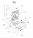 Fig. 02 - Dishwasher, in particular domestic dishwasher, comprising at least one guide structure on the inner face of the door thereof for deflecting drying fluid flowing along therefrom