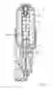 Fig. 04 - Liquid filter with a central discharge channel and filter unit for a liquid filter
