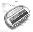 Fig. 05 - RAZOR CARTRIDGE HAVING COMB GUARD