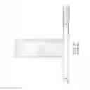 Fig. 07 - Print head design for ballistic aerosol marking with smooth particulate injection from an array of inlets into a matching array of microchannels