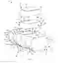 Fig. 02 - Composite fiber saddlebag, saddle bag liner, and method