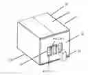 Fig. 01 - Packing structure including a large carton and smaller cartons contained therein